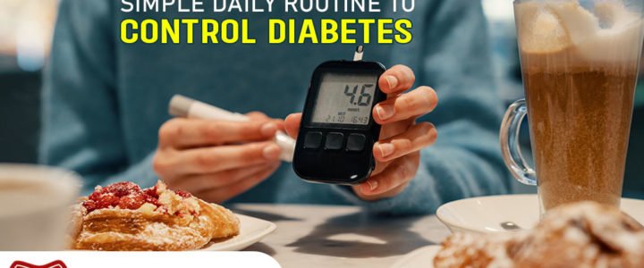Simple daily routine to control diabetes