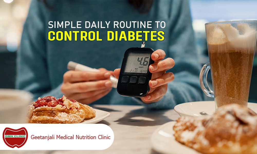 Simple daily routine to control diabetes